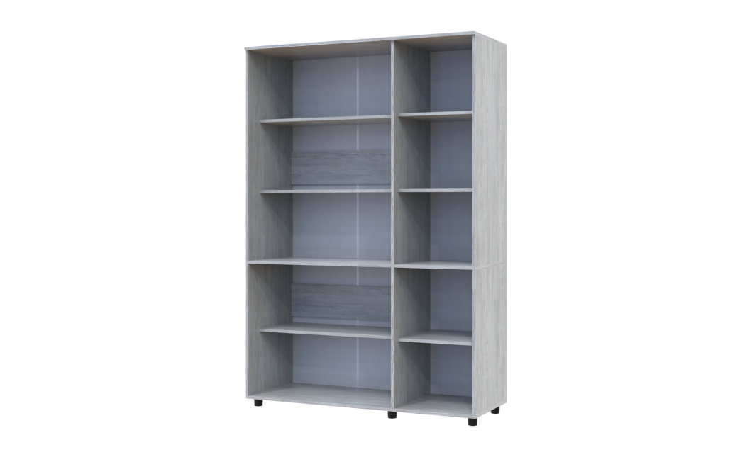 Nyílóajtós gardrobszekrény Doros Thorn Natti Lúcc 3 ajtó polcokkal 135x51,6x200 (44900480)
