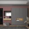 Smink asztal Doros Levia Ewok tölgy 2F 100х32х22 (41516095)