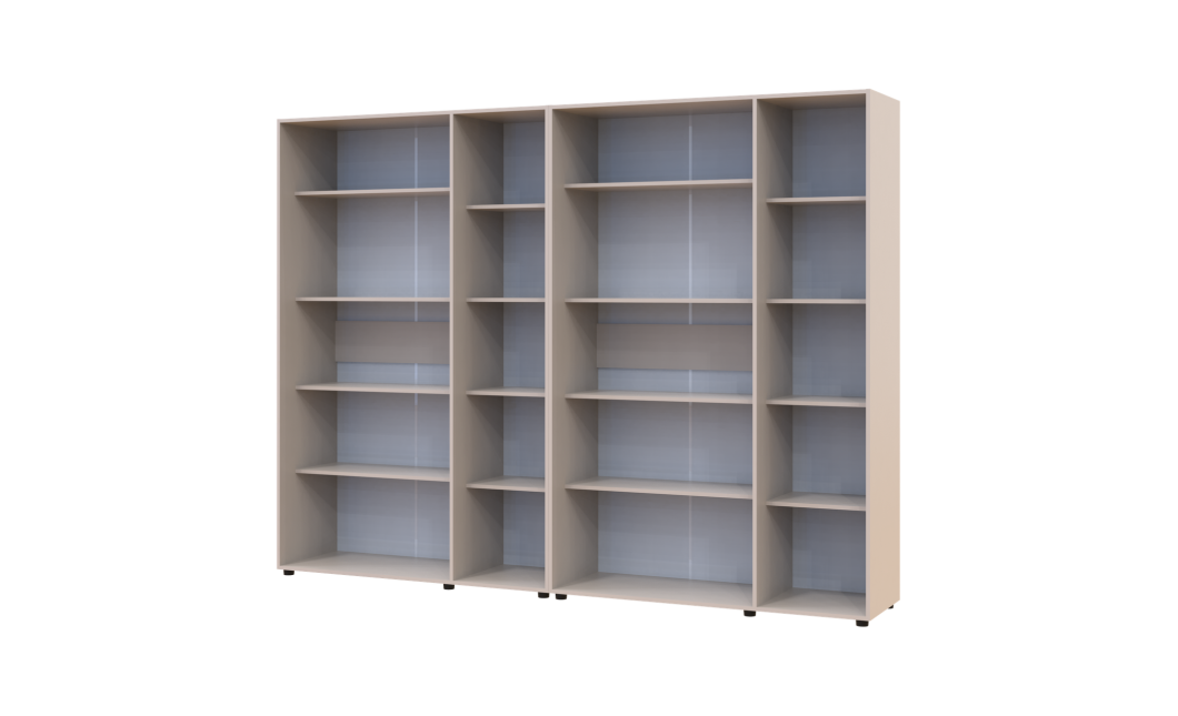 Gardróbszekrény polcokkal Doros Kasper Kasmír 3+3 ajtó 270x48x204 (42005570)