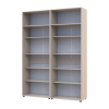 Gardróbszekrény polcokkal és felsőszekrénnyel Doros Kasper Kasmír 2+2 ajtó 180x48x245 (42005540)