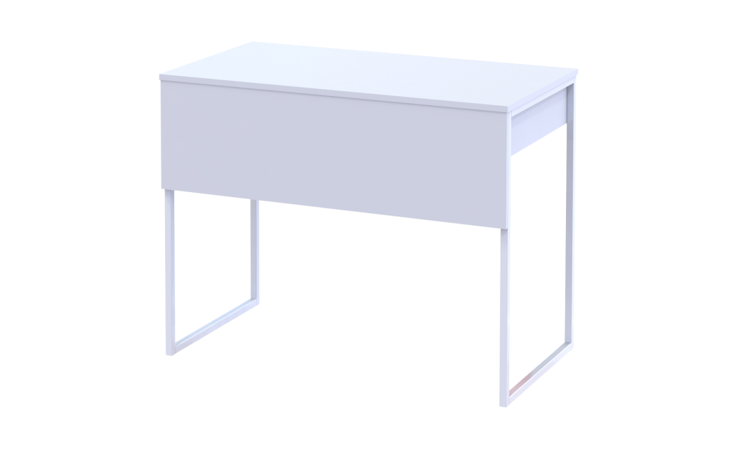 Íróasztal Doros Bart Fehér polcal 100x55x78,1 (41510124)