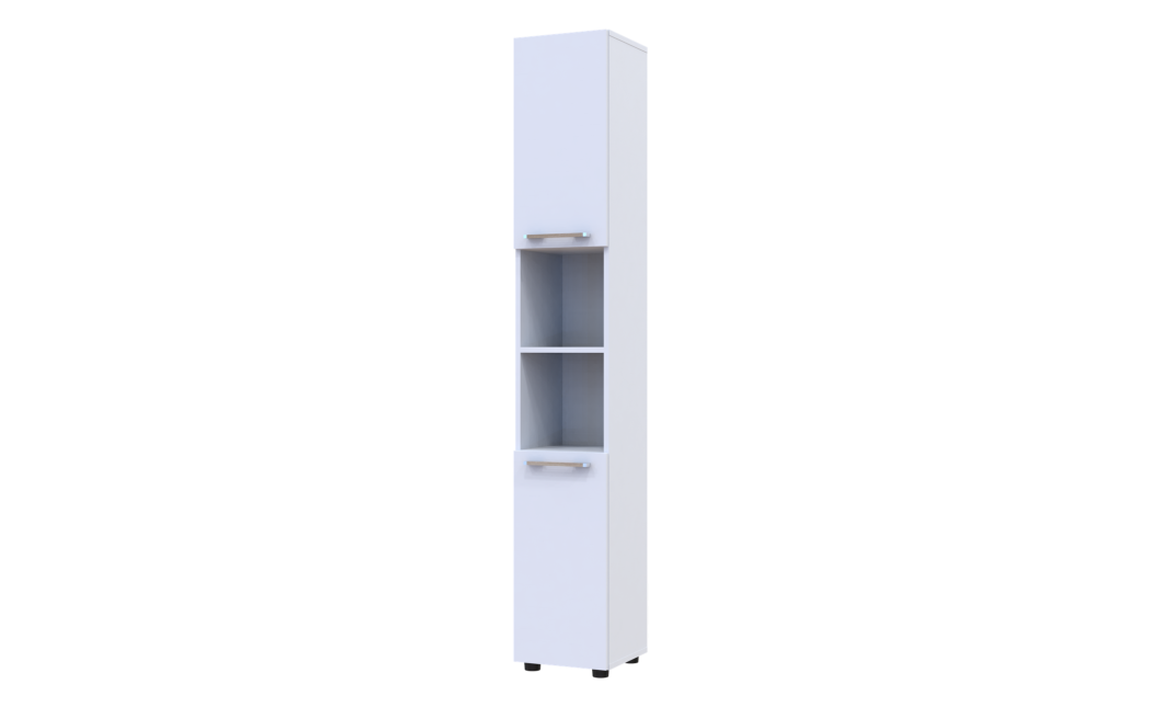 Szekrény Doros Mira Fehér bútorlap 183.5х30х30 (41510126)