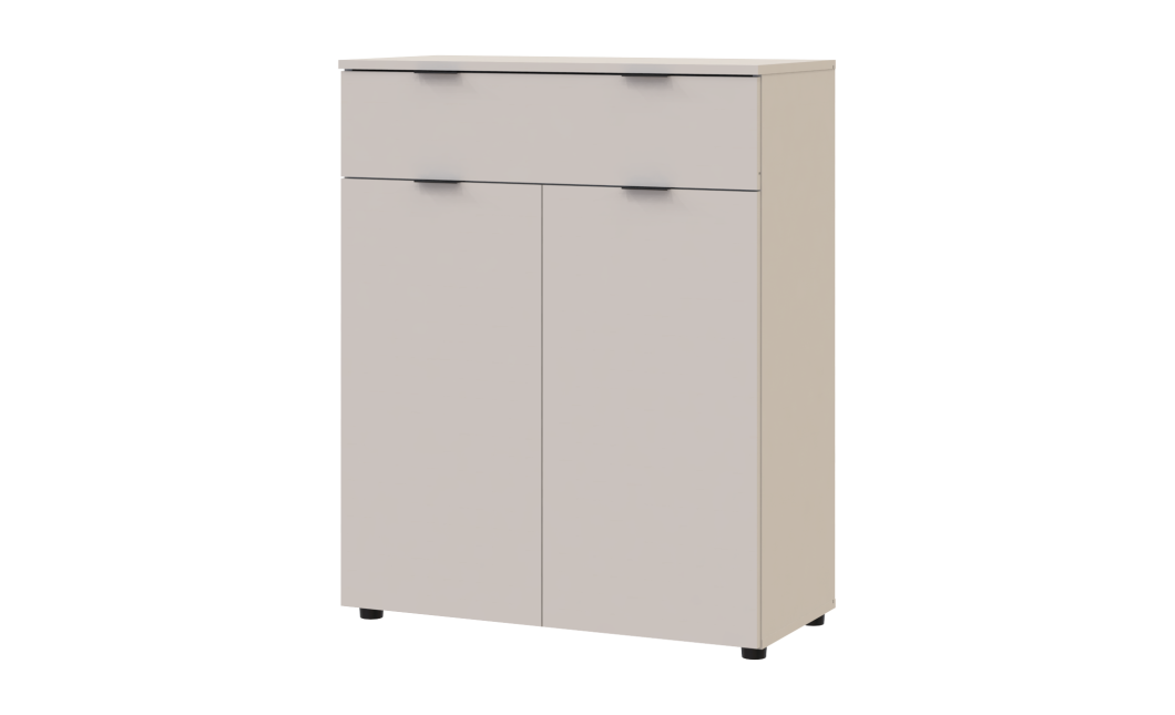 Komód Doros Ron 2 2 bútorlap 1 Fiók kasmír 80x38x100 (41516044)