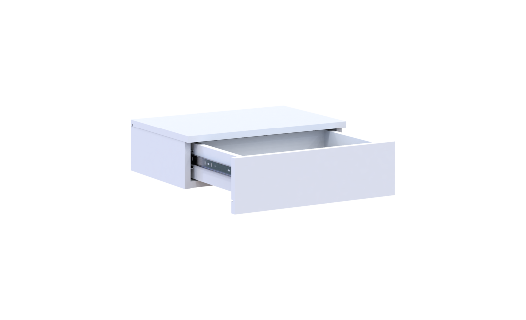 Éjjeliszekrény Doros Levia Fehér 1F 46х31х15 (41516093)