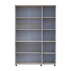 Nyílóajtós gardrobszekrény Doros Thorn Kasmír 3 ajtó polcokkal 135x51,6x200 (44900496)