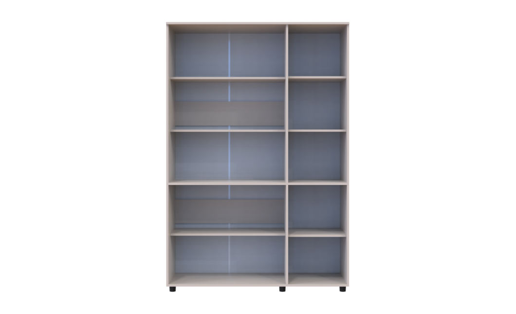 Nyílóajtós gardrobszekrény Doros Thorn Kasmír 3 ajtó polcokkal 135x51,6x200 (44900496)