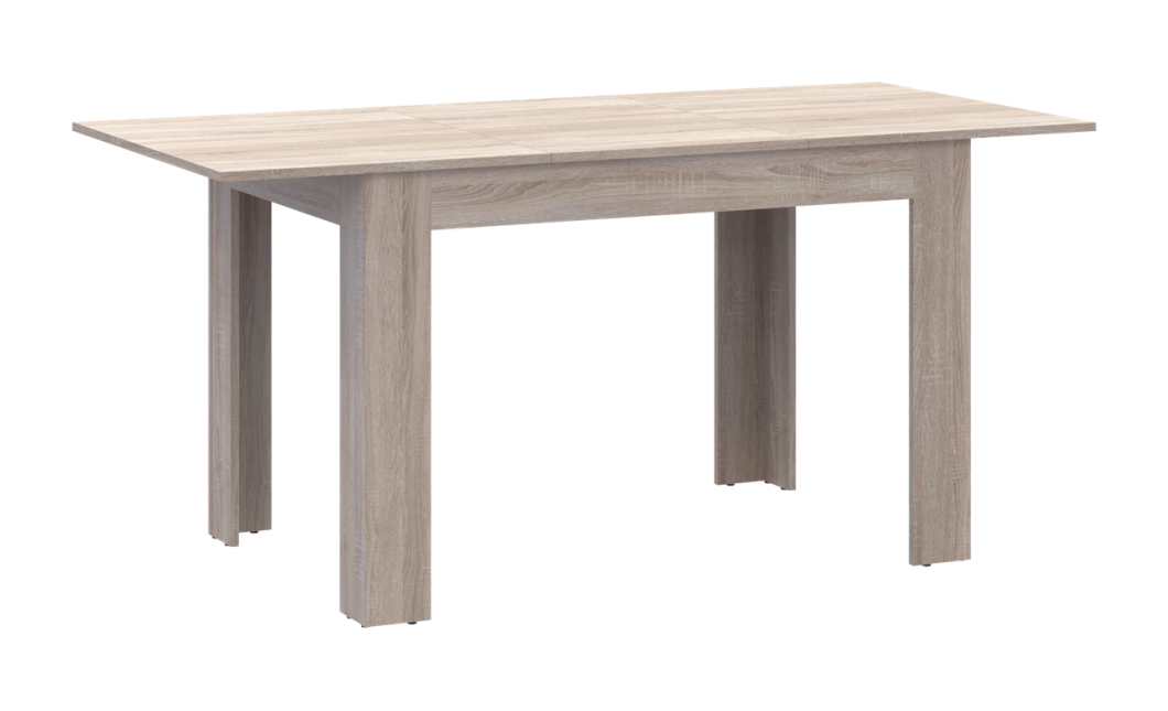 Doros Flint asztal Sonoma tölgy 120/170x80x78 (41510129)