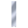 Nyílóajtós gardróbszekrény Doros Gelár kasmír Tükör 39x49,5x203,4 (80737635)
