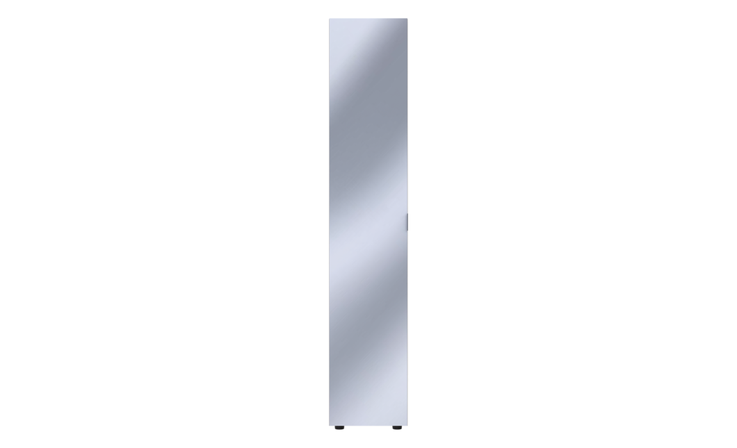 Nyílóajtós gardróbszekrény Doros Gelár kasmír Tükör 39x49,5x203,4 (80737635)