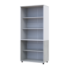Nyílóajtós gardrobszekrény Doros Thorn Natti Lúcc/Fehér 2 ajtó polcokkal 90x51,6x200 (44900460)