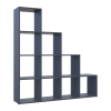 Polcrendszer Doros Step 4x4 Grafit nyitott 136.2х28.8х140.7 (41516167)