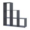 Polcrendszer Doros Step 3x3 Grafit nyitott 102.6х28.8х106.1 (41516162)