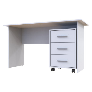 Számítógépasztal Doros T3 Fehér 120x60x78 (44900063)