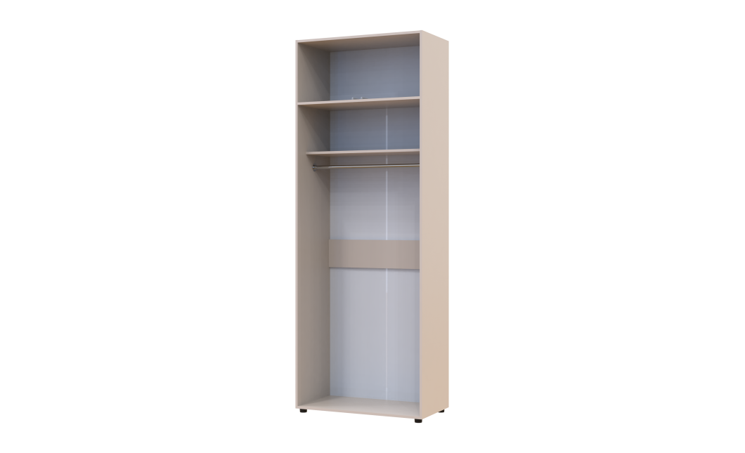 Gardróbszekrény felsőszekrénnyel Doros Kasper Kasmír 2 ajtó 90x48x245 (42005518)