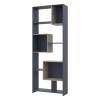 Polcrendszer Magas Doros B1S Grafitszürke/Sonoma 81x30x210 (41516040)