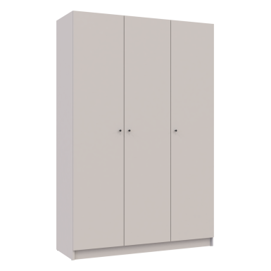 Nyílóajtós gardróbszekrény Doros Promo kasmír 3 bútorlap 135x48x204 (80737669)