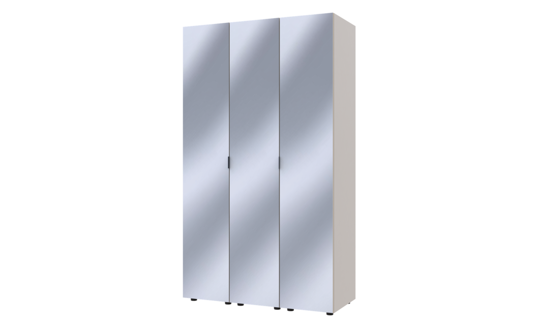 Gardróbszekrény szett 3 Tükör Doros Gelár kasmír 117x49,5x203,4 (42005104)