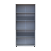 Nyílóajtós gardrobszekrény Doros Thorn Natti Lúcc/Szürke 2 ajtó polcokkal 90x51,6x200 (44900464)