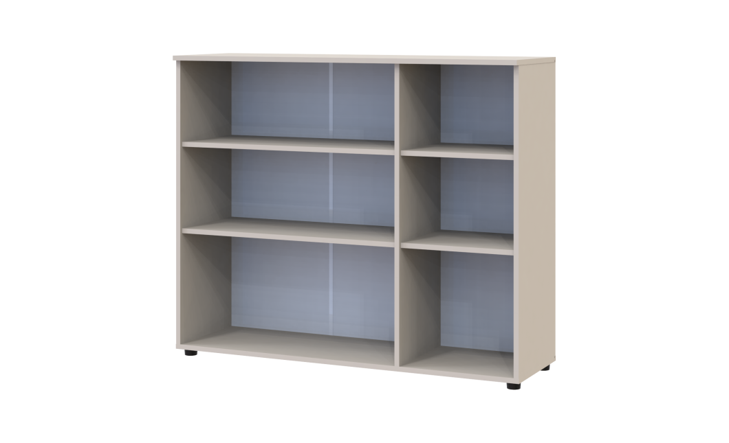 Komód Doros Ron 6 3 bútorlap kasmír 120x38x100 (41516048)