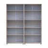 Gardróbszekrény polcokkal Doros Kasper Kasmír 2+2 ajtó 180x48x204 (42005530)