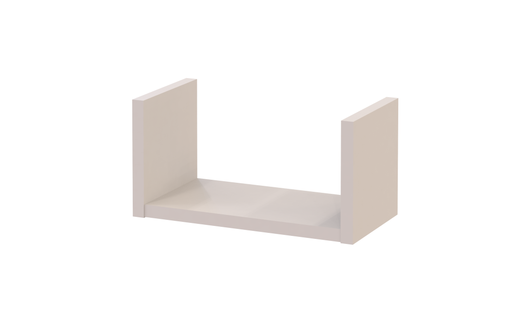Polcrendszer Doros Feel Kasmír 3 db 30/45/60х15х15 (41516079)