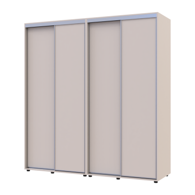 Tolóajtós gardróbszekrény Doros Sigma Slim kasmír 2+2 ajtó 200x60x214.4 (42005587)