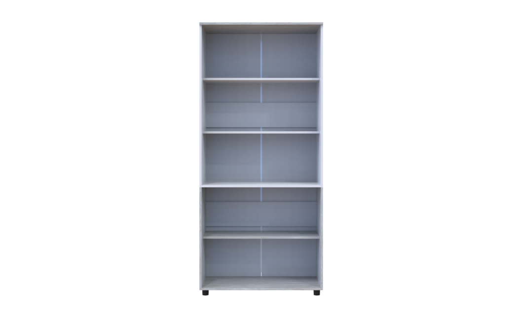 Nyílóajtós gardrobszekrény Doros Thorn Natti Lúcc/Fehér 2 ajtó polcokkal 90x51,6x200 (44900460)