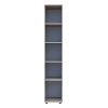 Nyílóajtós gardróbszekrény Doros Gelár kasmír Tükör 39x49,5x203,4 (80737635)