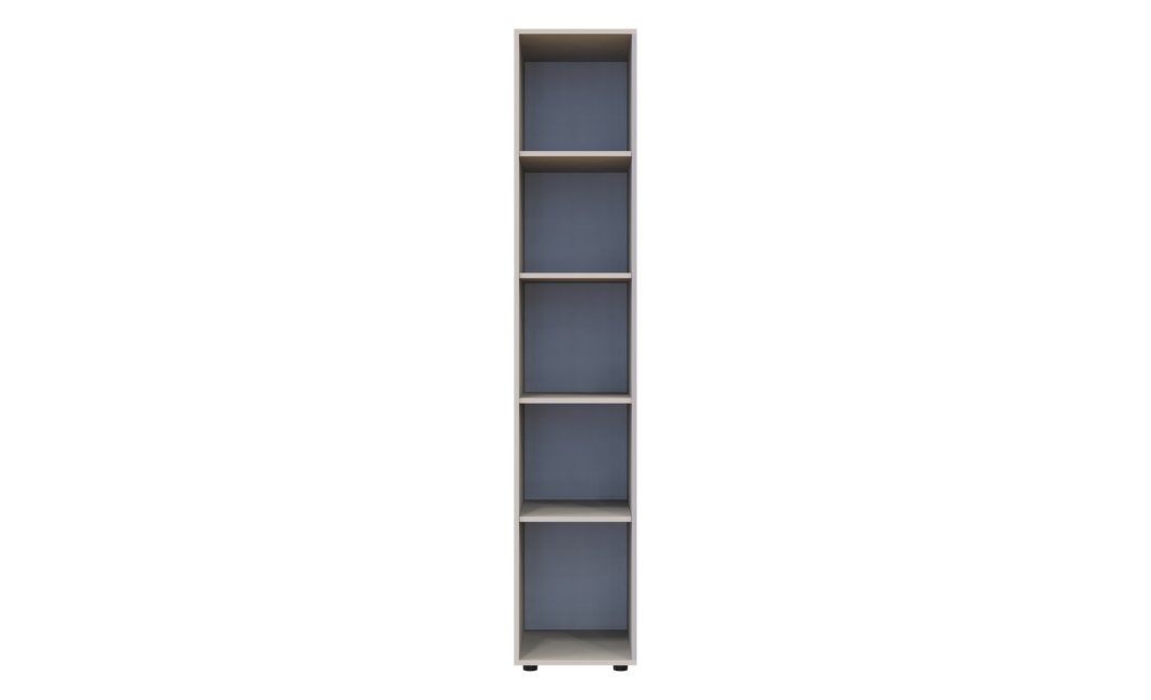 Nyílóajtós gardróbszekrény Doros Gelár kasmír Tükör 39x49,5x203,4 (80737635)