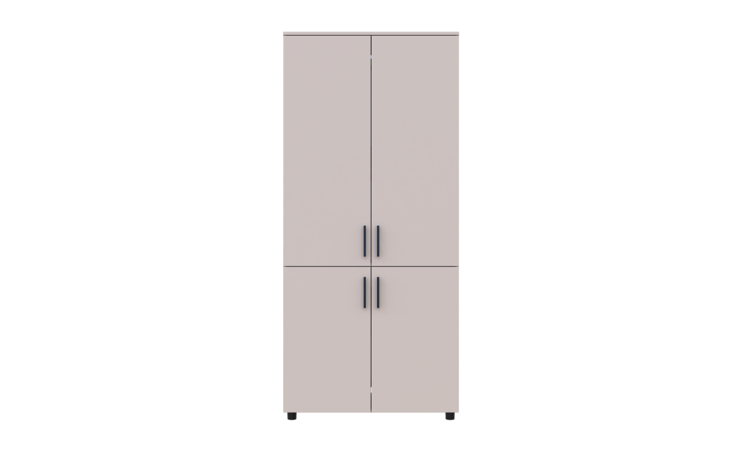 Nyílóajtós gardrobszekrény Doros Thorn Kasmír 2 ajtó polcokkal 90x51,6x200 (44900448)