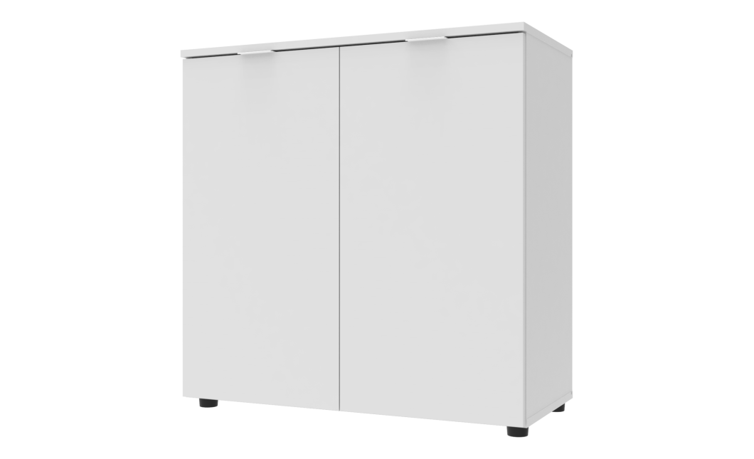 Komód Doros Ron 3 2 bútorlap Fehér 80x38x81 (41516001)