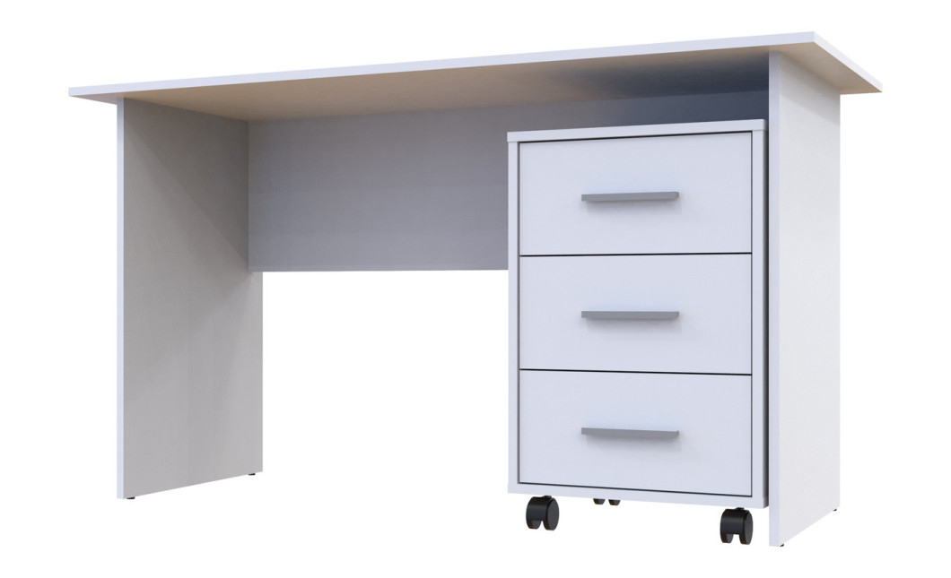 Számítógépasztal Doros T3 Fehér 120x60x78 (44900063)