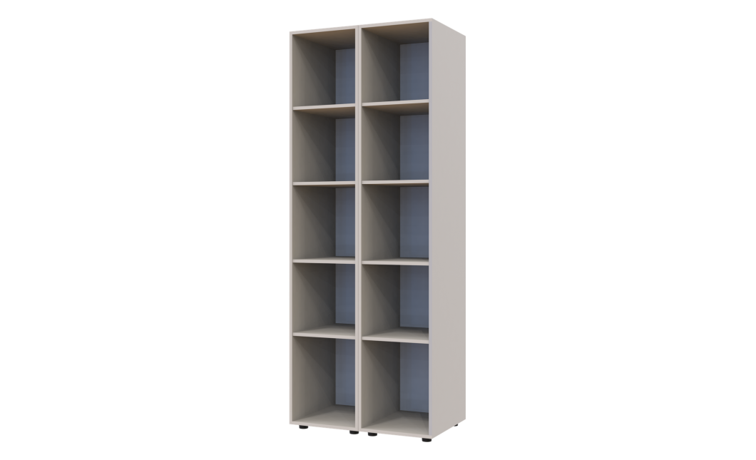Gardróbszekrény szett Doros Gelár kasmír 2 Tükör 78x49,5x203,4 (42005103)