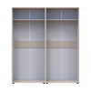 Gardróbszekrény Doros Kasper Kasmír 2+2 ajtó 180x48x204 (42005512)