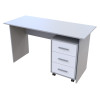 Számítógépasztal Doros T3 szürke / Fehér 120x60x78 (44900061)