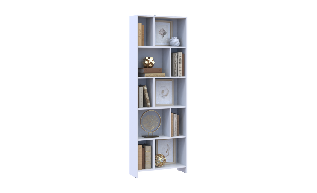 Polcrendszer Doros Student Fehér 63×22×180 (41516260)
