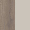 Nyílóajtós gardrobszekrény Doros Thorn Cremona Cannolo/Kasmír 2 ajtó polcokkal 90x51,6x200 (44900452)