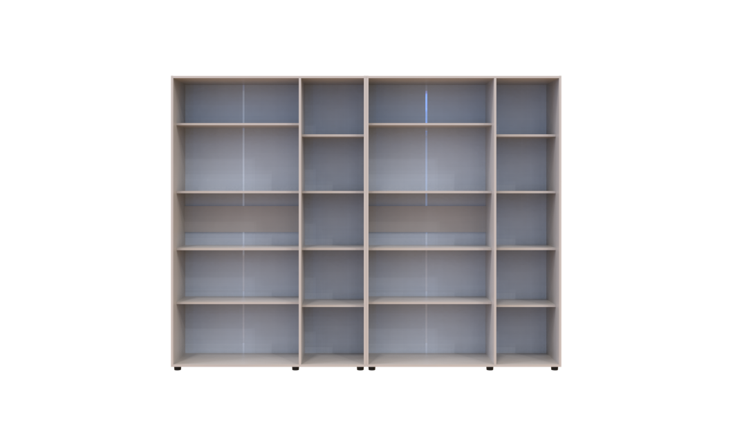 Gardróbszekrény polcokkal Doros Kasper Kasmír 3+3 ajtó 270x48x204 (42005570)