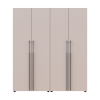 Gardróbszekrény polcokkal és fiókokkal Doros Kasper Kasmír 2+2 ajtó 180x48x204 (42005534)