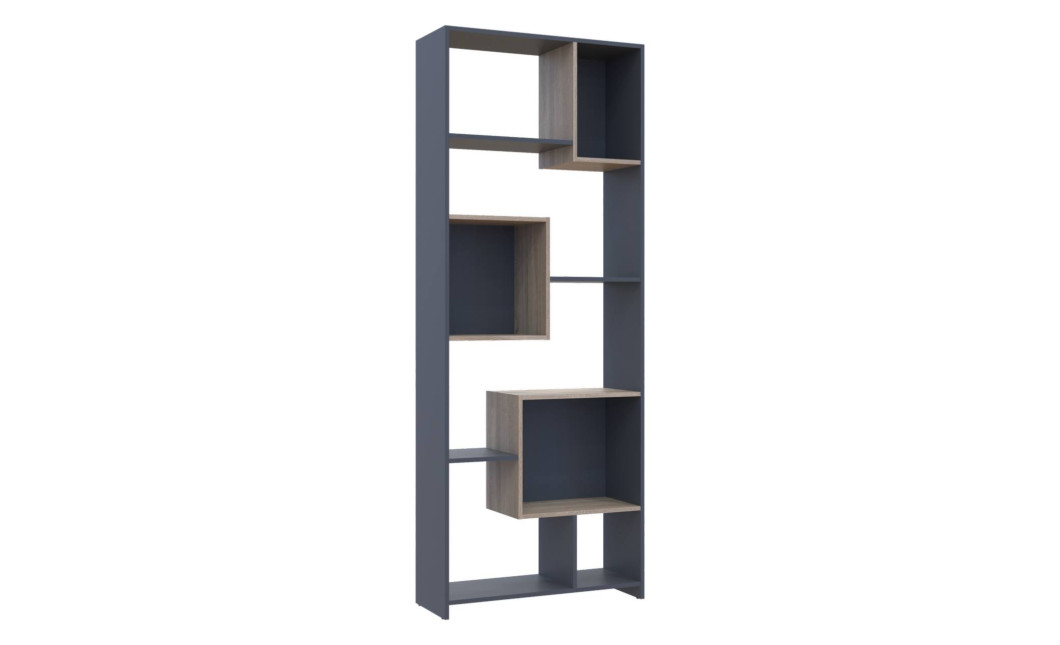 Polcrendszer Magas Doros B1S Grafitszürke/Sonoma 81x30x210 (41516040)