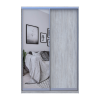 Tolóajtós gardróbszekrény Doros City light Natti Lúc 1 bútorlap / 1 tükör 120x60x225 (80736498)