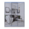 Tolóajtós gardróbszekrény Doros City light Natti Lúc 3 tükör 180x60x225 (80736524)