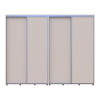 Tolóajtós gardróbszekrény Doros Sigma Slim kasmír 2+2 ajtó 270x45x214.4 (42005600)