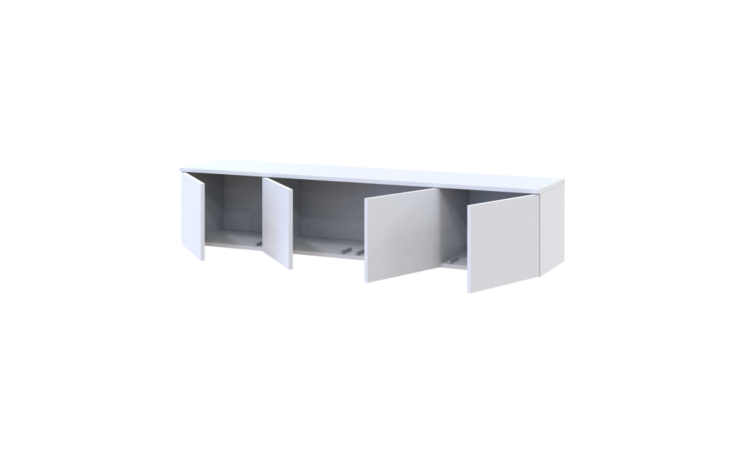 TV-állvány Doros Levia Fehér 4 ajtó 160х35х33 (41516091)