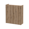 Cipős szekrény tükörrel Doros Kassel Ewok tölgy 3 ajtó 97х40х110 (42005500)