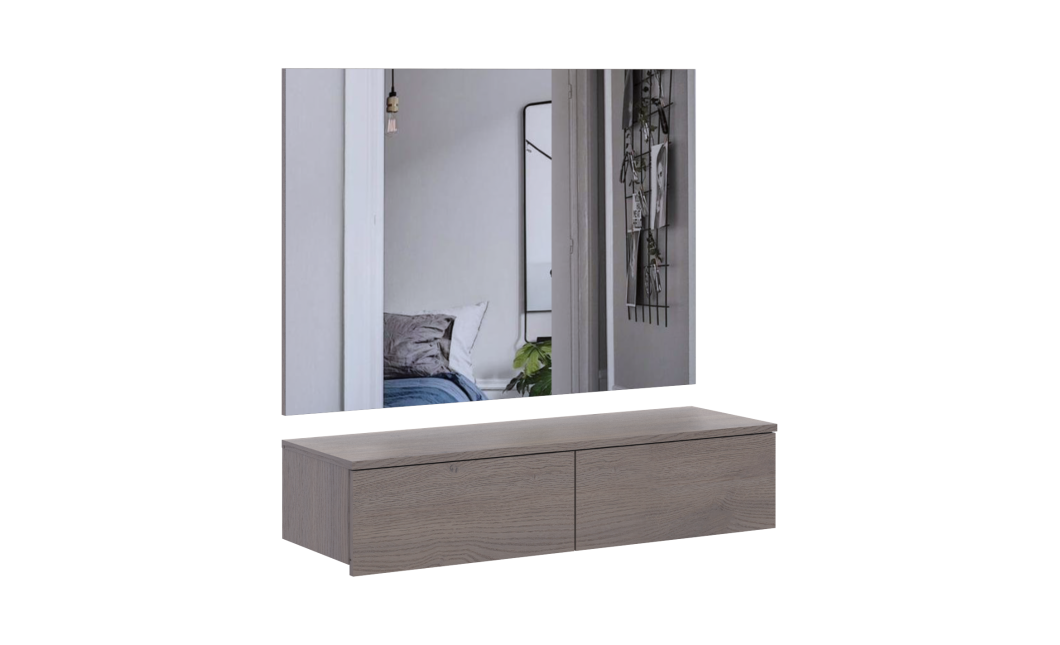 Bútorszett Doros Levia + Tükör Canollo 100х32х100 (42005238)