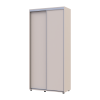 Tolóajtós gardróbszekrény Doros Sigma Slim kasmír 2 ajtó 100x45x214.4 (42005444)
