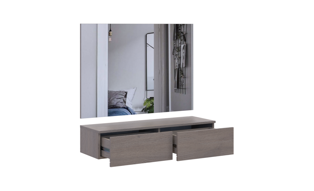 Bútorszett Doros Levia + Tükör Canollo 100х32х100 (42005238)