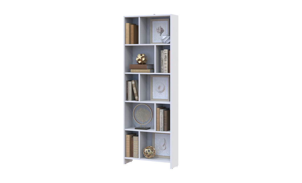 Polcrendszer Doros Student Fehér 63×22×180 (41516260)