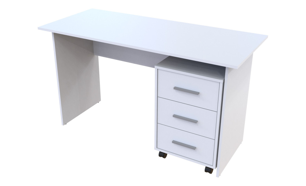 Számítógépasztal Doros T3 Fehér 120x60x78 (44900063)